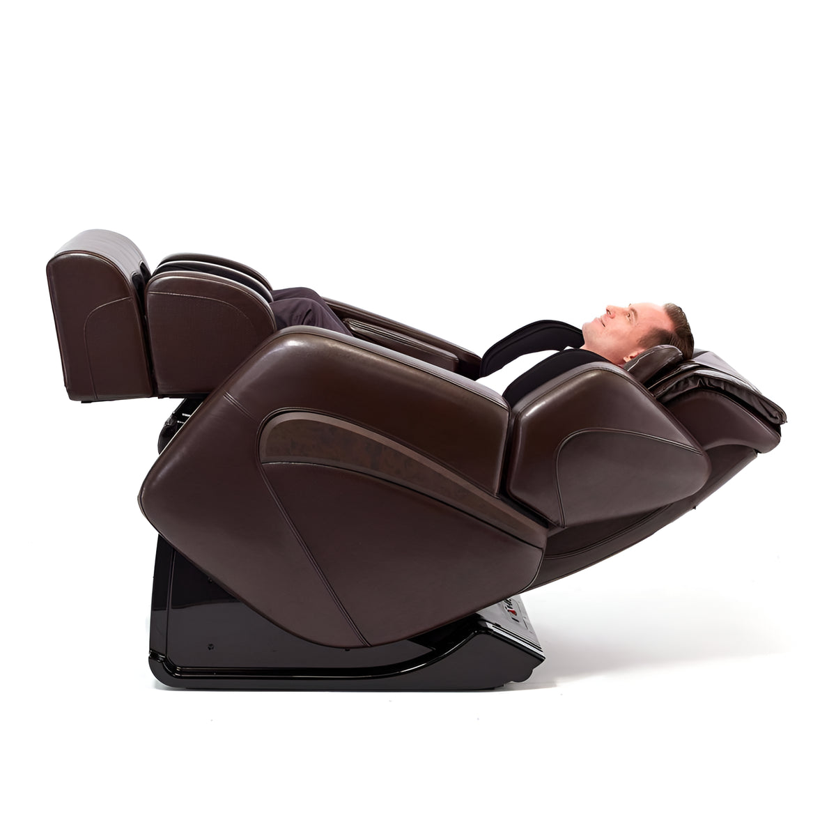 Jin Espresso Synthetic Leather SL Track Massage Chair — product view 3