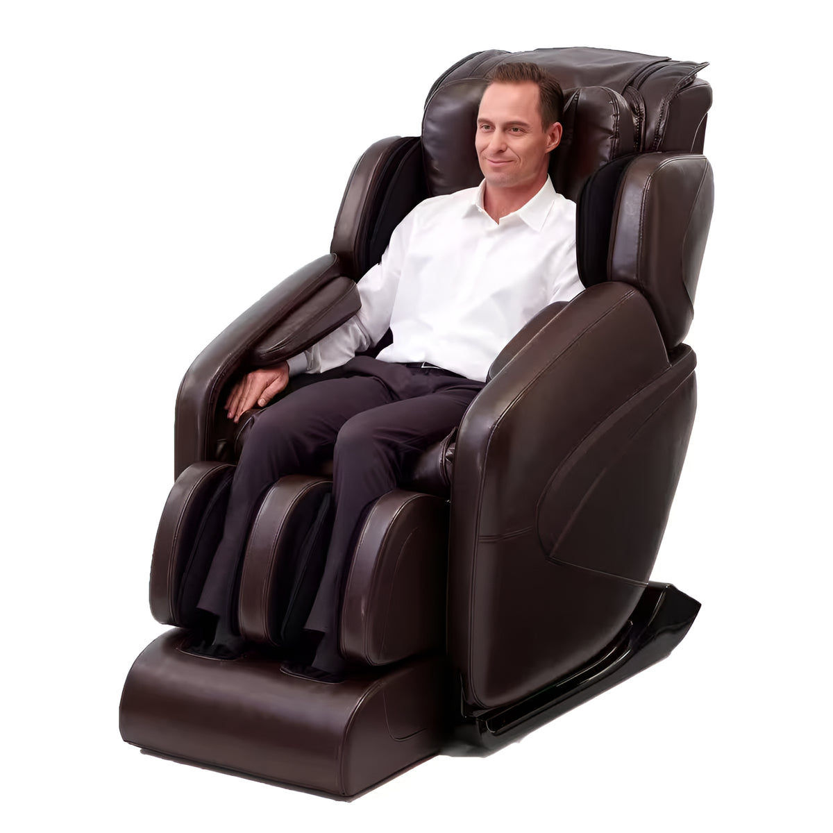 Jin Espresso Synthetic Leather SL Track Massage Chair — product view 5